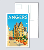 Carte postale Centre ville d Angers
