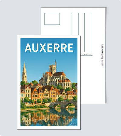 Carte Postale Auxerre