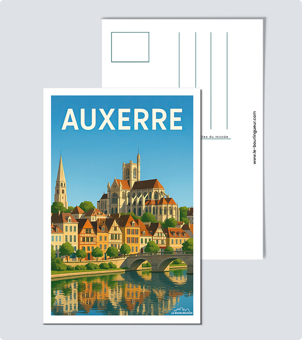 Carte Postale Auxerre