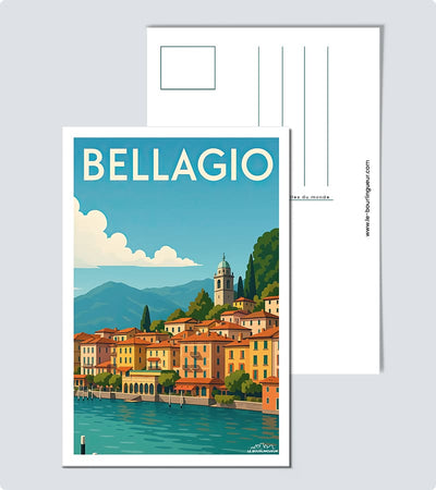 Carte Postale Bellagio