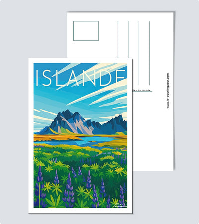 Carte Postale paysage d Islande