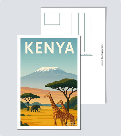 Carte Postale Kenya
