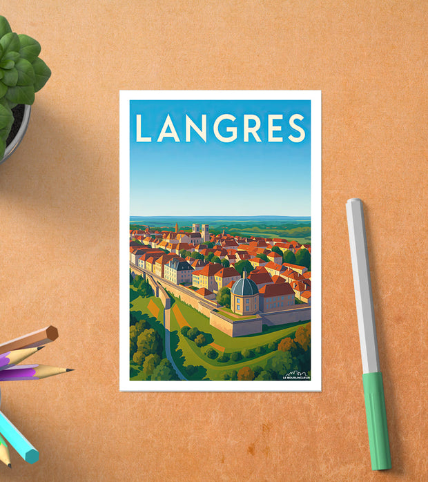 Carte Postale Langres