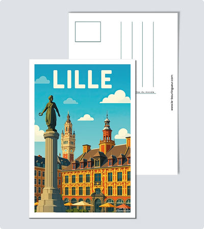 Carte Postale Ville de Lille
