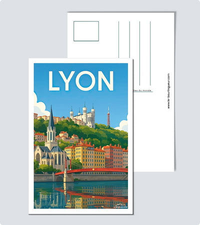 Carte postale Lyon Moderne