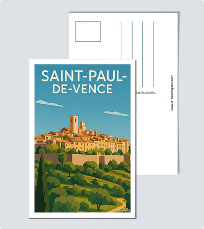 Carte Postale Saint Paul de Vence