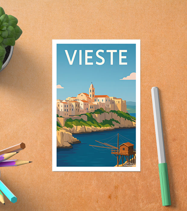 Carte Postale Vieste