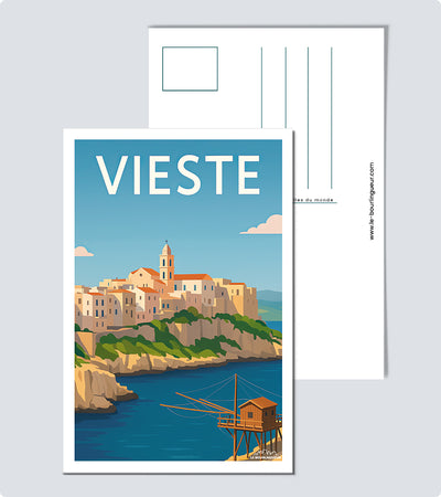 Carte Postale Vieste