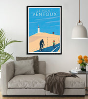 poster Ascension à Vélo du Mont Ventoux