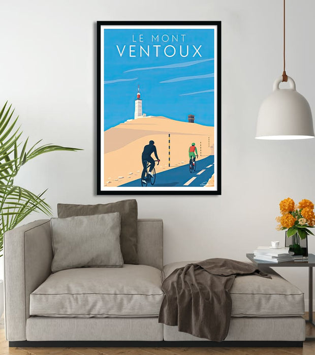 poster Ascension à Vélo du Mont Ventoux