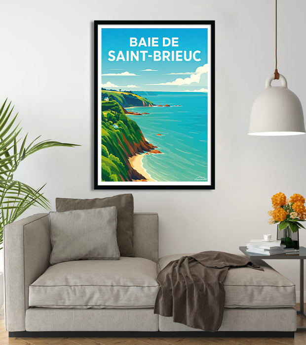 poster Baie de Saint Brieuc