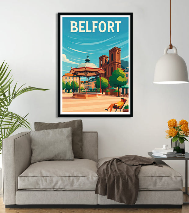 poster vintage Belfort