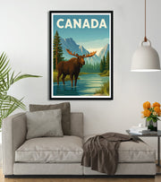 poster paysage du Canada