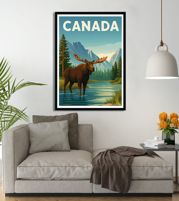 poster paysage du Canada
