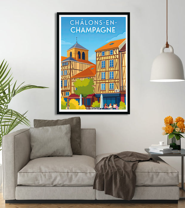 poster Châlons en Champagne