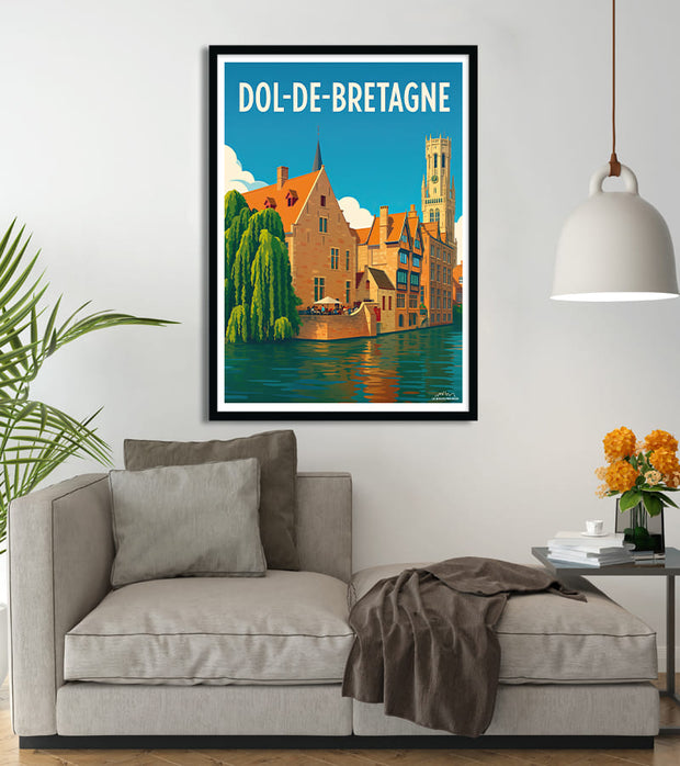 poster Dol de Bretagne