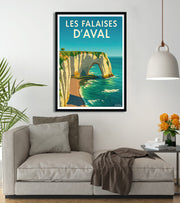 poster Falaises d Aval