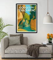 poster Gorges du Toulourenc