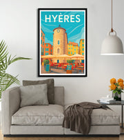 poster Vieille Ville Hyères