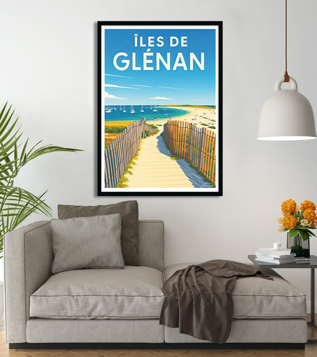 poster îles des Glénan