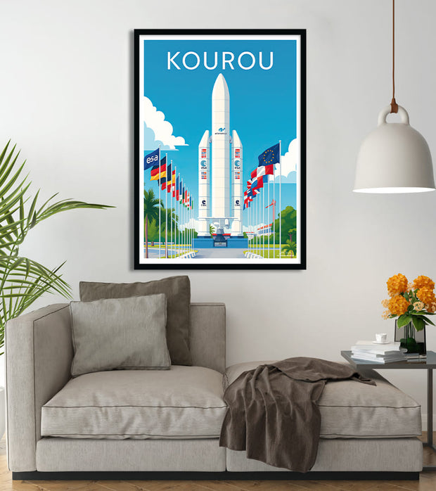 Affiche Kourou