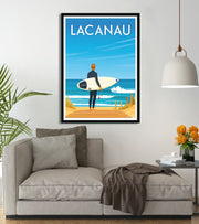 poster Surf Lacanau