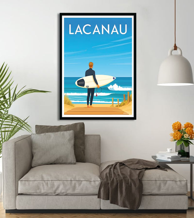poster Surf Lacanau