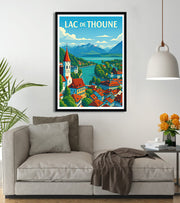 poster Lac de Thoune