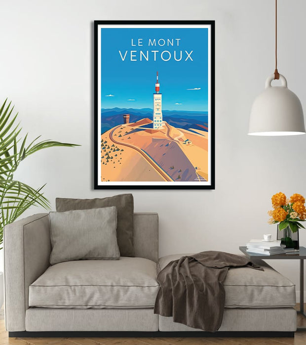 poster  Vintage Le Mont Ventoux