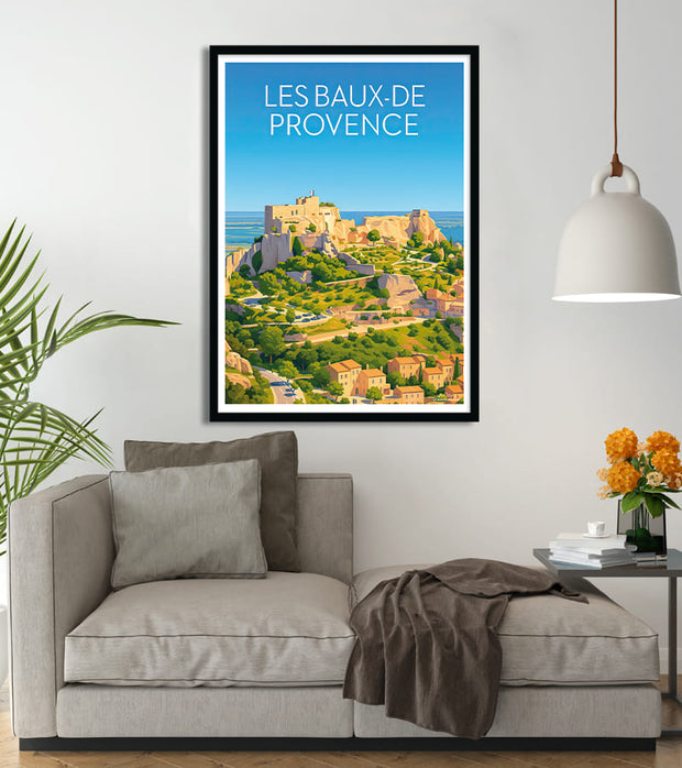 poster Baux de Provence