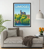 poster Vintage Limoges