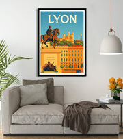 poster Centre ville Lyon