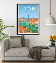 poster Panorama de Lyon