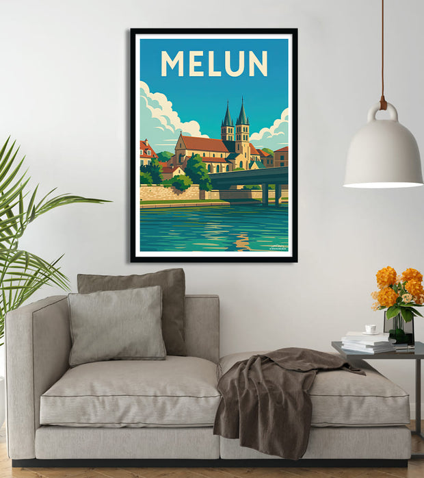 poster  Melun 