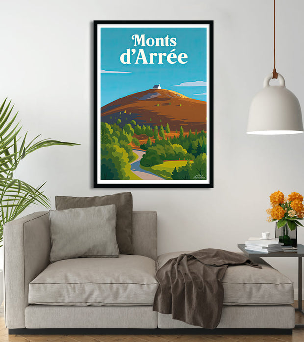 poster Les Monts d Arrée