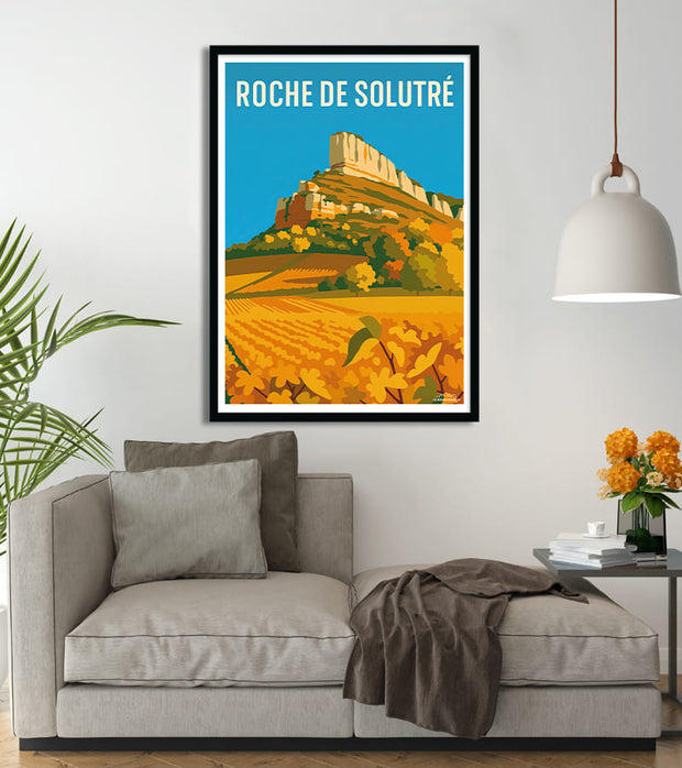 poster Roche du Solutré