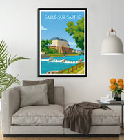 Affiche Sablé sur Sarthe