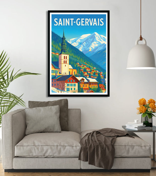 poster Saint Gervais les Bains