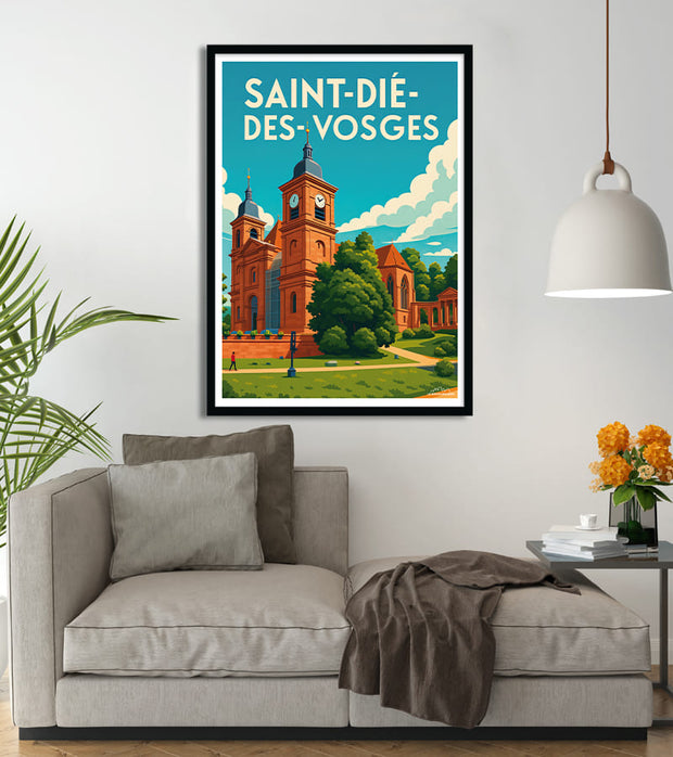 Affiche Saint die des Vosges