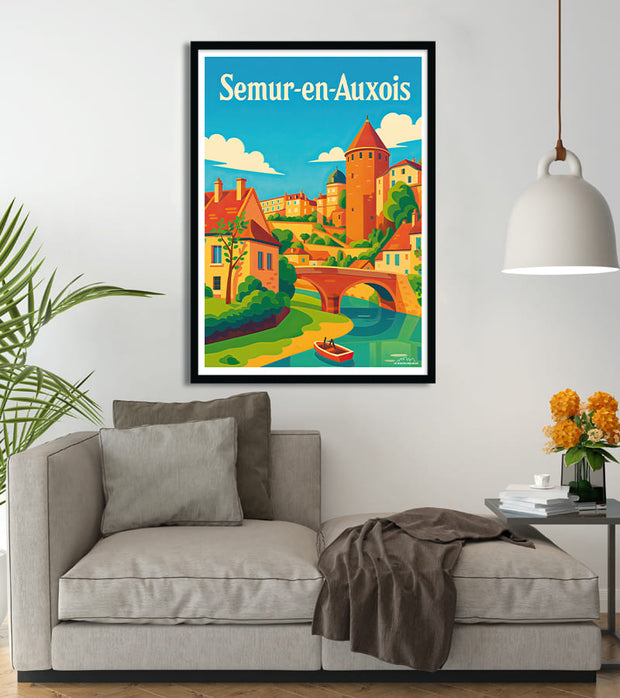 poster Semur en Auxois