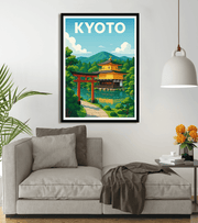 poster Kyoto vintage