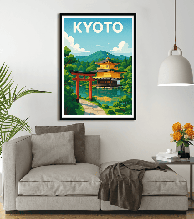 poster Kyoto vintage