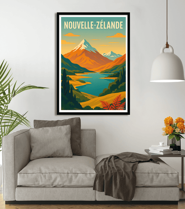 poster Nouvelle Zélande