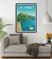 poster Lac Annecy