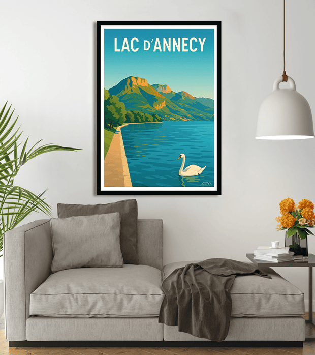 poster Lac Annecy