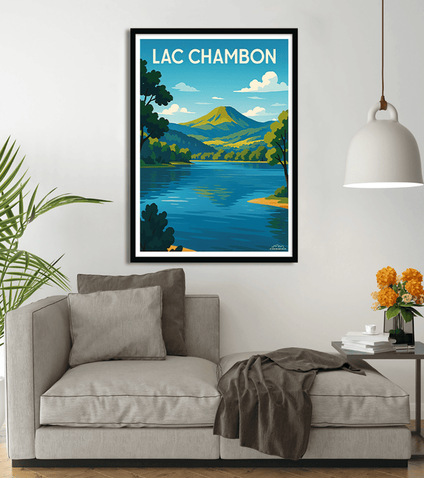 poster Lac Chambon