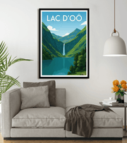 poster Lac d Oô