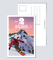Carte postale Les 2 Alpes