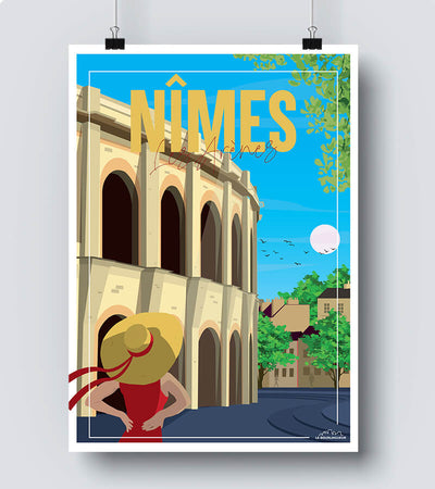 Affiche Nîmes