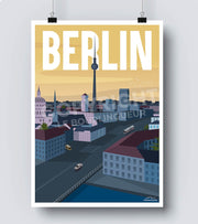 Affiche Allemagne Berlin 